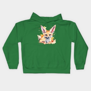 Fennec fox gift ideas Kids Hoodie